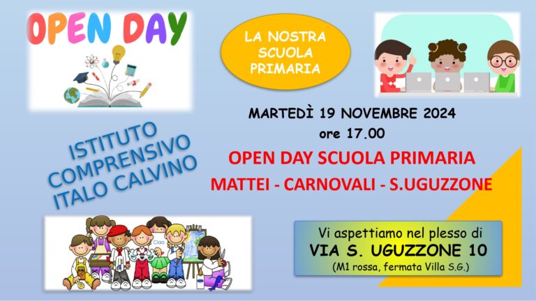 OPEN DAY PRIMARIA